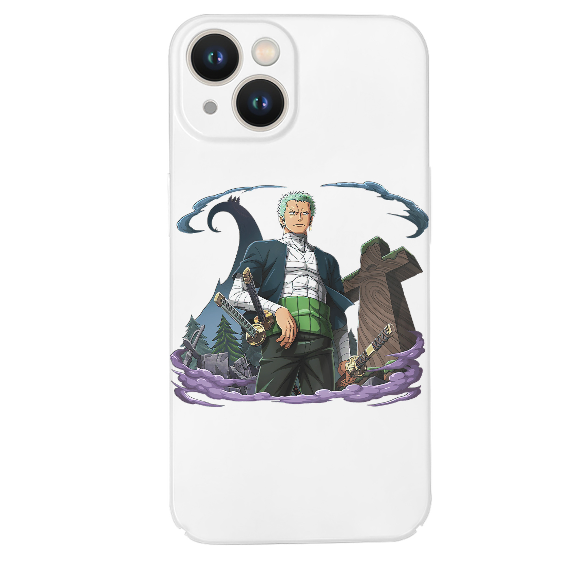 （画像用） ワンピース ロロノア・ゾロ ONE PIECE Roronoa Zoro 【iPhone 14シリーズ対応】ハードケース